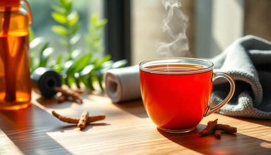 Unlock Your Natural Energy with HongSamWon Plus: The Korean Red Ginseng Tea for Pre and Post Workout Recovery