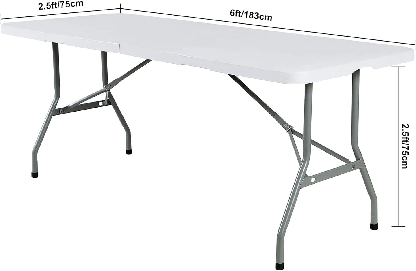 Spandex 6ft Waterproof Table Cover for Party,Wedding, Banquet, and Events(Emerald)