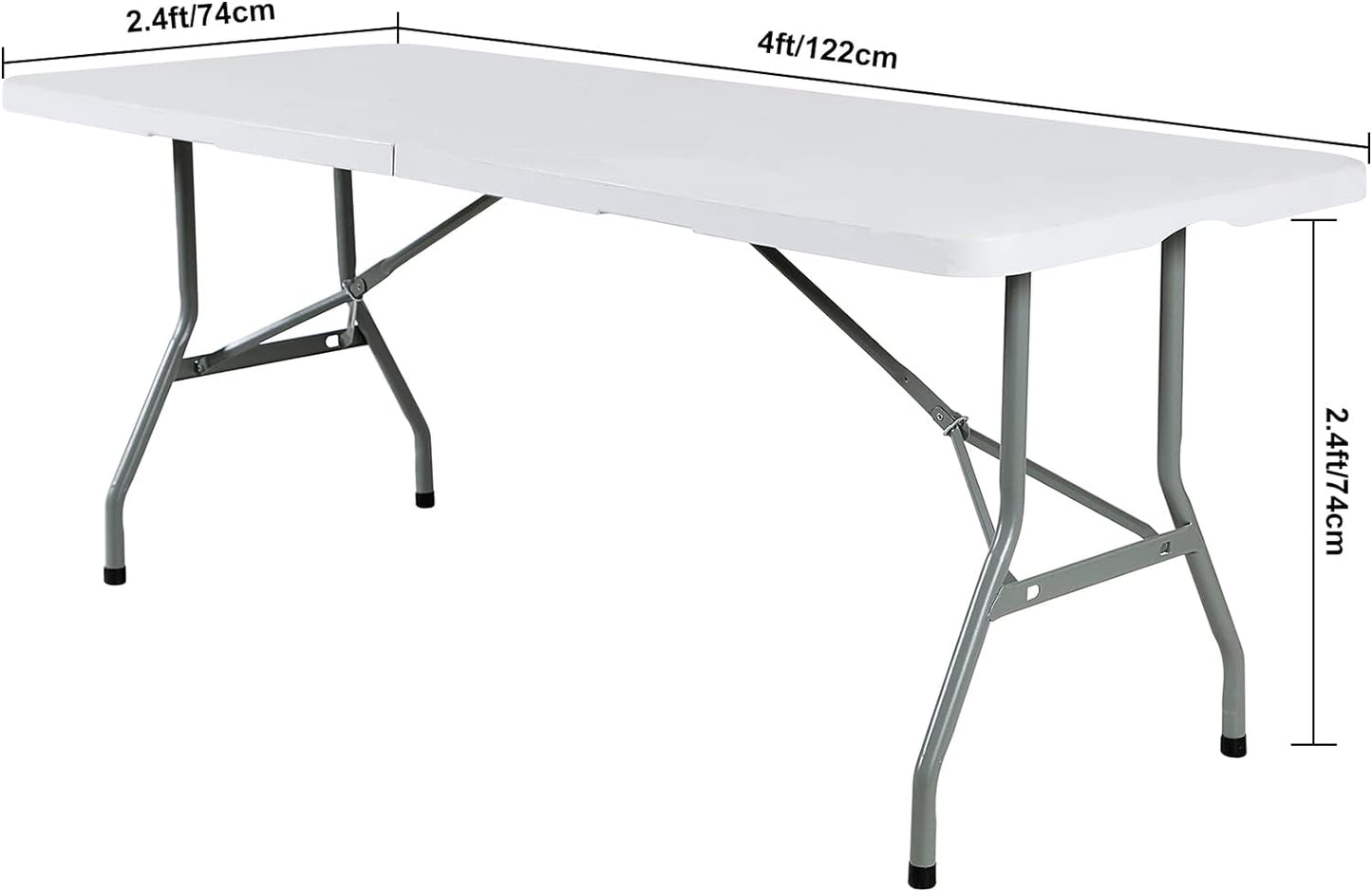 2Pack Spandex Waterproof Table Covers 4ft，Spandex 4ft Waterproof Table Cover for Party,Wedding, Banquet, and Events(Blush Pink)