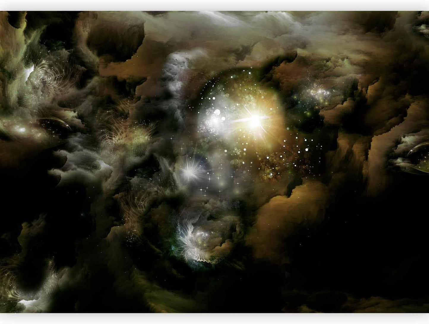 artgeist Wall Mural Cosmos Galaxy 138x101 in - XXL Non-Woven Wallpaper Fleece Wall Decor Photo Print Picture Image Design Home n-A-0027-a-b
