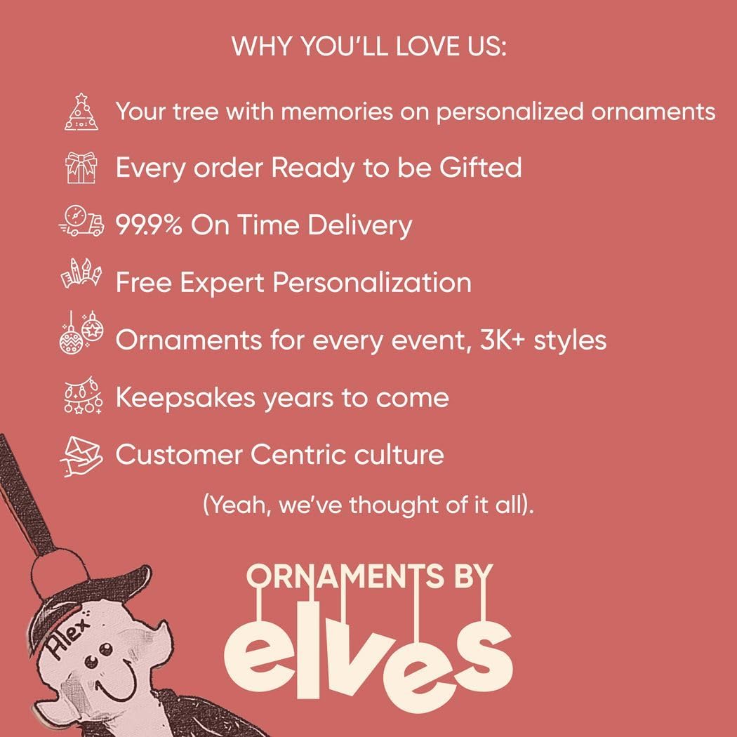 Ornaments by Elves - Personalized Virtual Reality Male Blonde Christmas Ornament - Tech Enthusiast Decor, Unique Gift for Boys, Teens, Brothers - Tree Decoration - in a Giftable Packaging