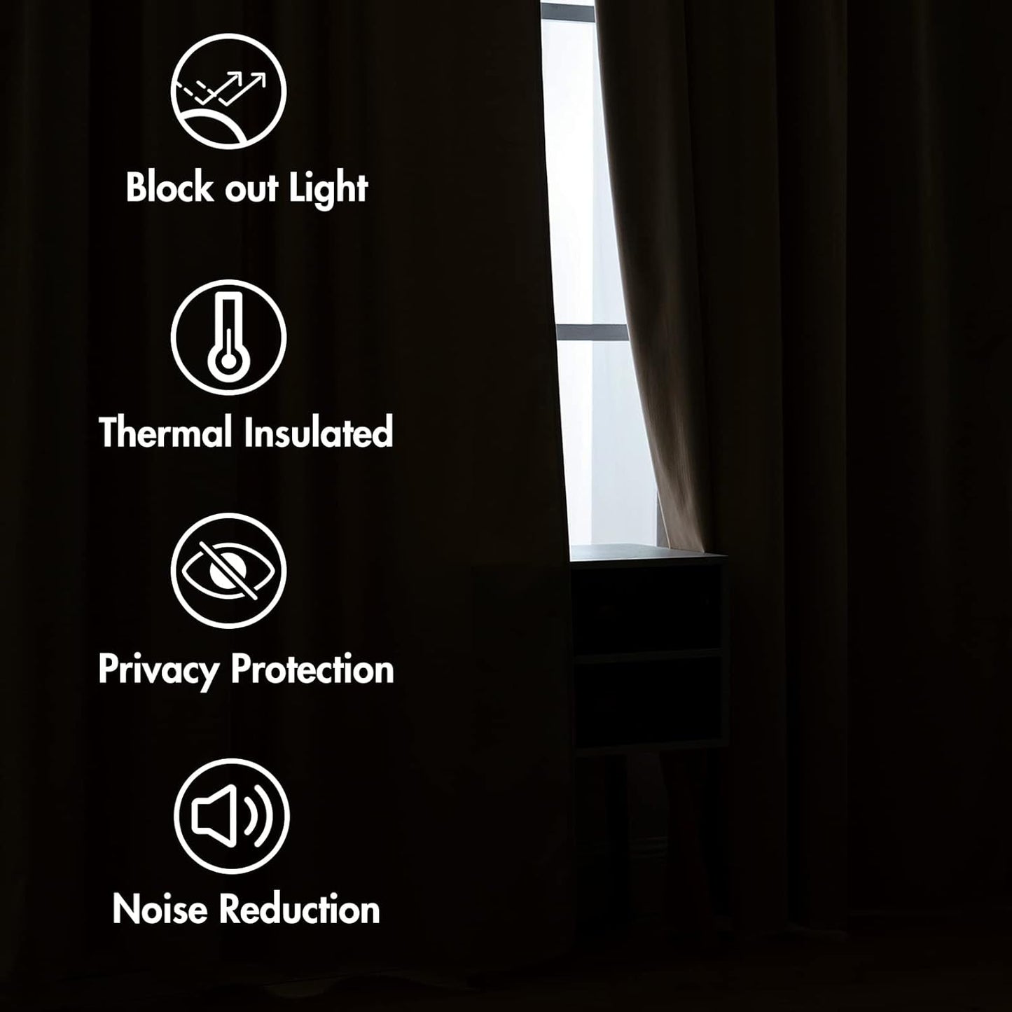 MIULEE Velvet Curtains 96 inches - Pinch Pleated Luxury Room Darkening Curtains for Bedroom Living Room Thermal Insulated Super Soft Window Drapes Back Tab, Camel Beige, W52 x L96 inch, 2 Panels