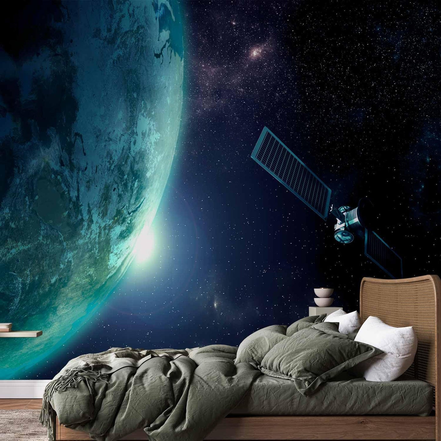artgeist Premium Wall Mural Cosmos Galaxy 98x69 in - XXL Non-Woven Wallpaper Fleece Wall Decor Photo Print Picture Image Design Home n-B-0007-a-c