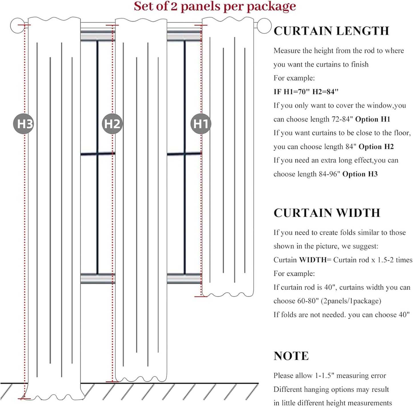 100 Inch Length Extra Wide Pinch Pleated Blackout Curtains 84 Inch Long for Living Room,Farmhouse Natural Linen Thick Burlap Heavy Duty Insulated Sliding Door Large Window Drapes(100"W x 84"Lx2Panels)