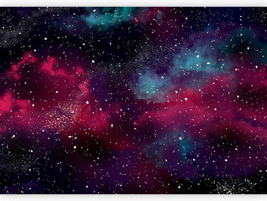 artgeist Wall Mural Space 135x101 in - Peel and Stick Self-Adhesive Wallpaper Removable Large Sticker Foil Wall Decor Print Design Mural Galaxy Universe Cosmos Sky a-A-10326-a-a