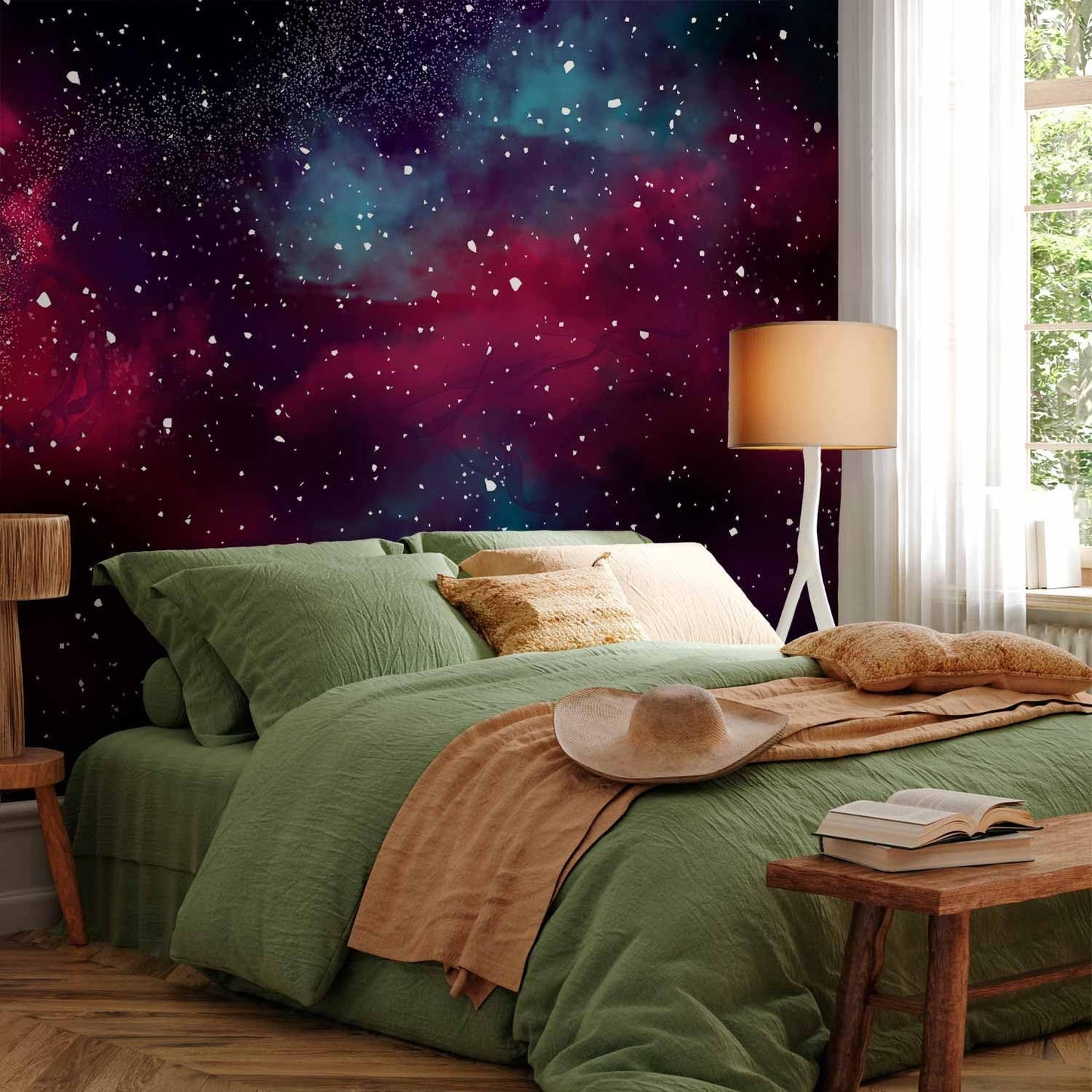 artgeist Premium Wall Mural Space 157x110 in - Non-Woven Wallpaper Fleece Wall Decor Photo Print Picture Image Design Home Mural Galaxy Universe Cosmos Sky a-A-10326-a-a