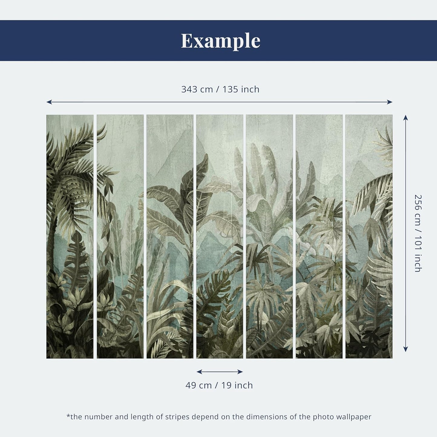 artgeist Wall Mural Jungle 177x124 in - XXL Non-Woven Wallpaper Fleece Wall Decor Photo Print Picture Image Design Leaves Green Yellow Nature b-A-0825-a-a