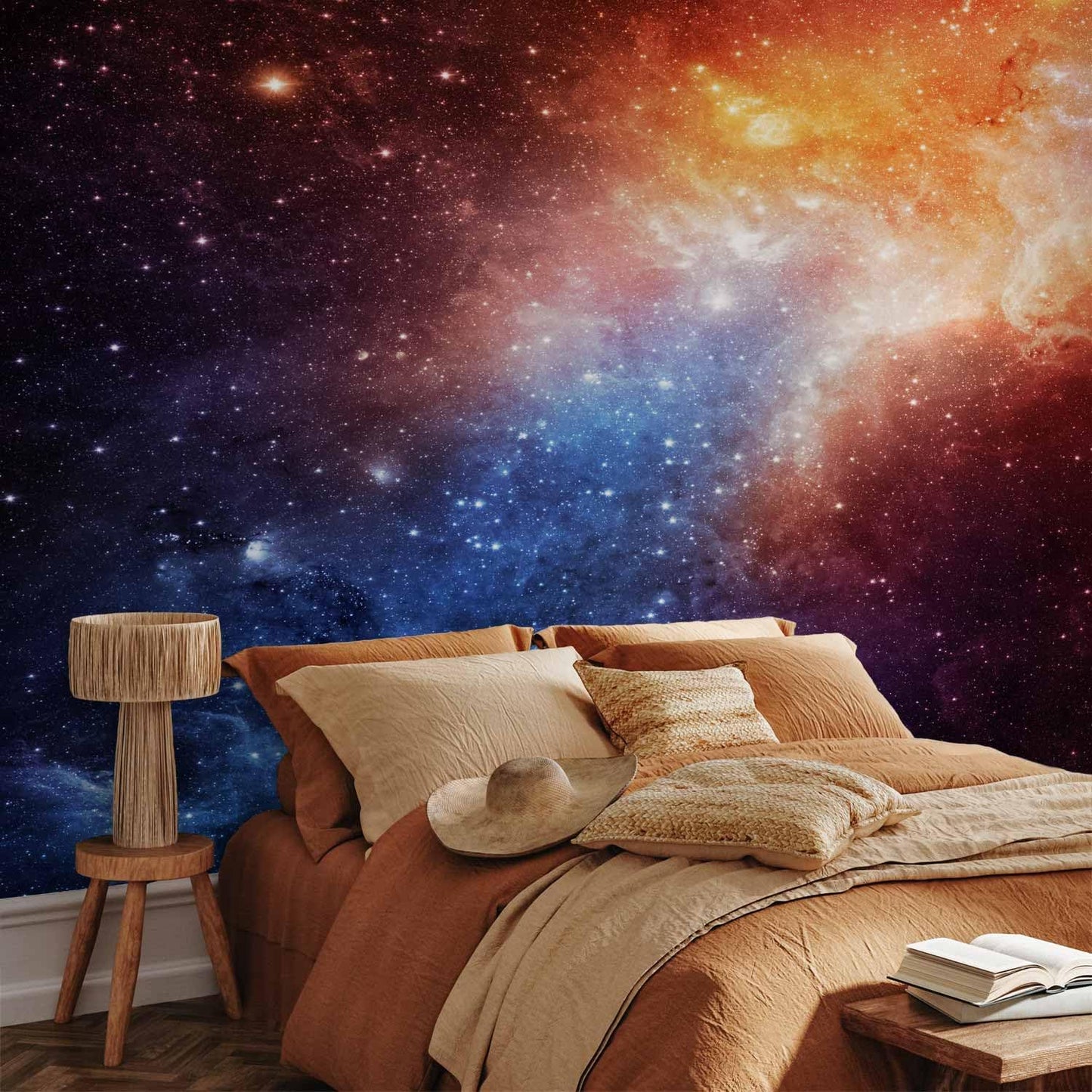 artgeist Wall Mural Cosmos Galaxy 79x55 in - XXL Non-Woven Wallpaper Fleece Wall Decor Photo Print Picture Image Design Home f-B-0057-a-a