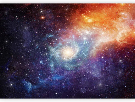 artgeist Wall Mural Cosmos Galaxy 154x110 in - Peel and Stick Self-Adhesive Wallpaper Removable Large Sticker Foil Wall Decor Print Picture Image Design f-C-0101-a-a
