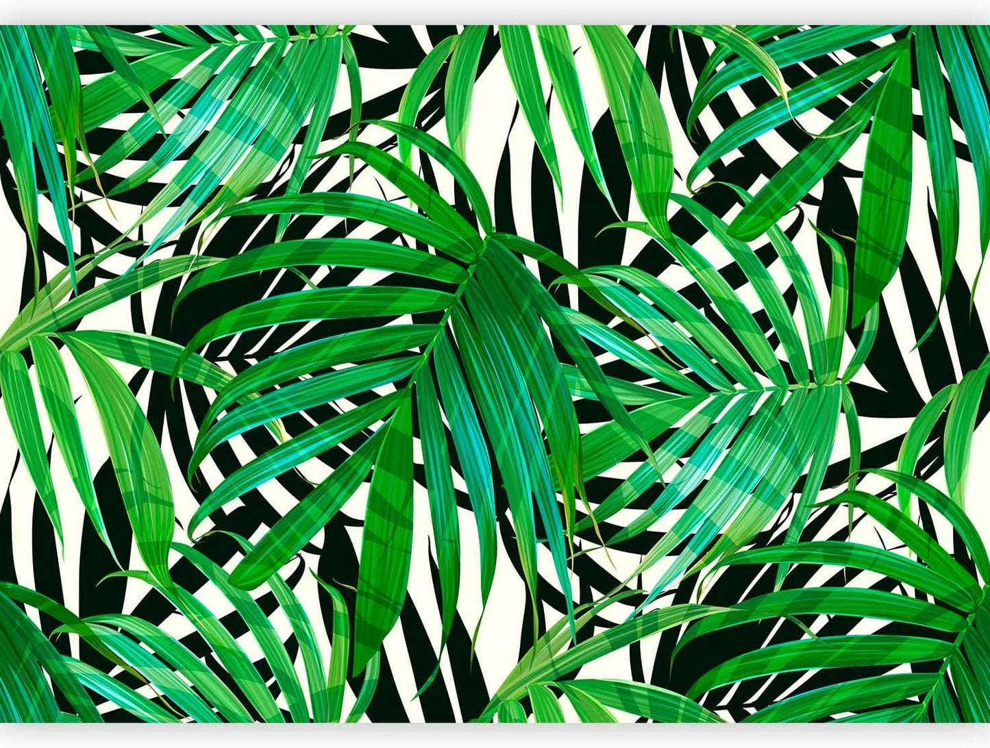 artgeist Wall Mural Tropical 79"x55" XXL Peel and Stick Self-Adhesive Wallpaper Removable Large Sticker Foil Wall Decor Print Picture Image Design
