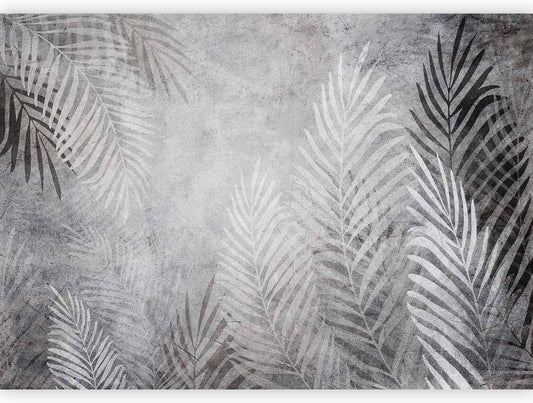 artgeist Wall Mural Leaves 116x83 in - XXL Peel and Stick Self-Adhesive Wallpaper Removable Large Sticker Foil Wall Decor Print Picture Image Design Palm Abstract Nature Botanical b-C-0855-a-a
