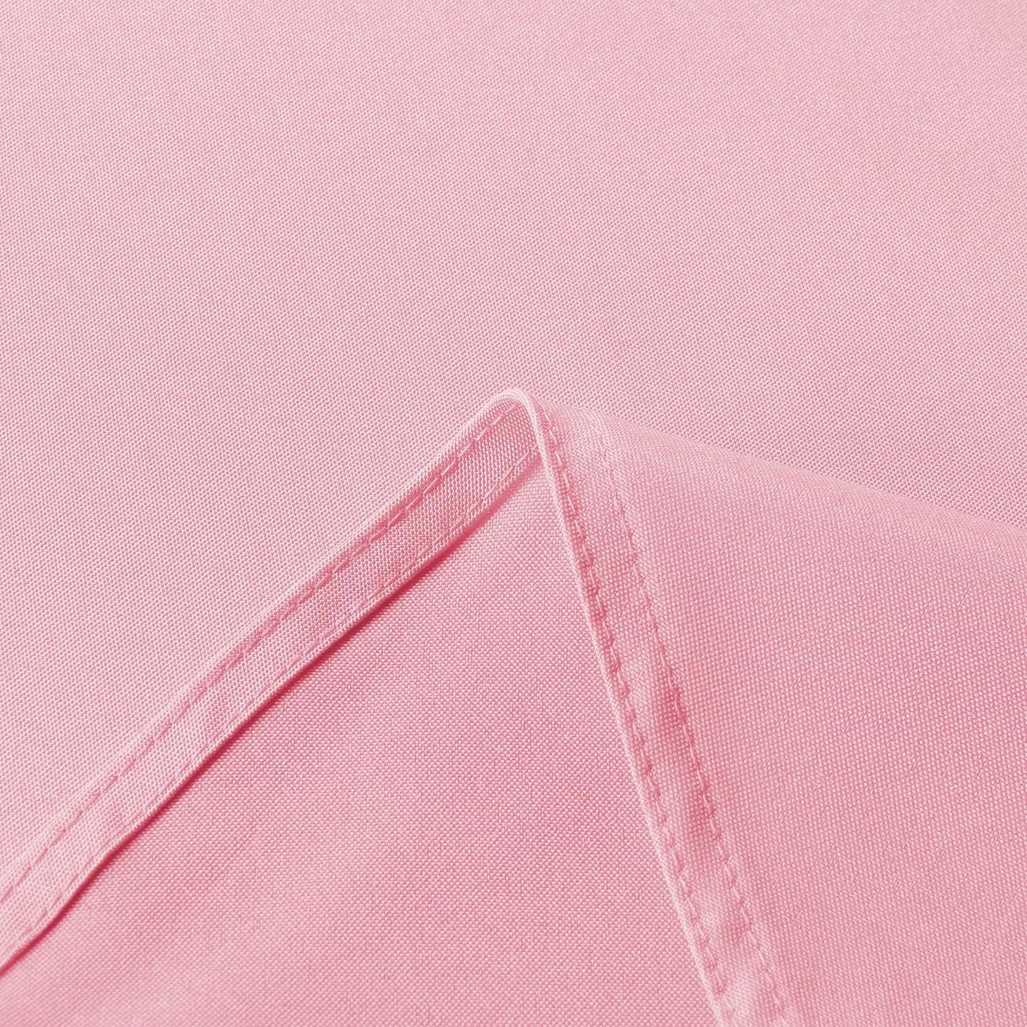 sancua Rectangle Tablecloth - 54 x 120 Inch - Stain and Wrinkle Resistant Washable Polyester Table Cloth, Decorative Fabric Table Cover for Dining Tables, Buffet Parties and Camping, Pink