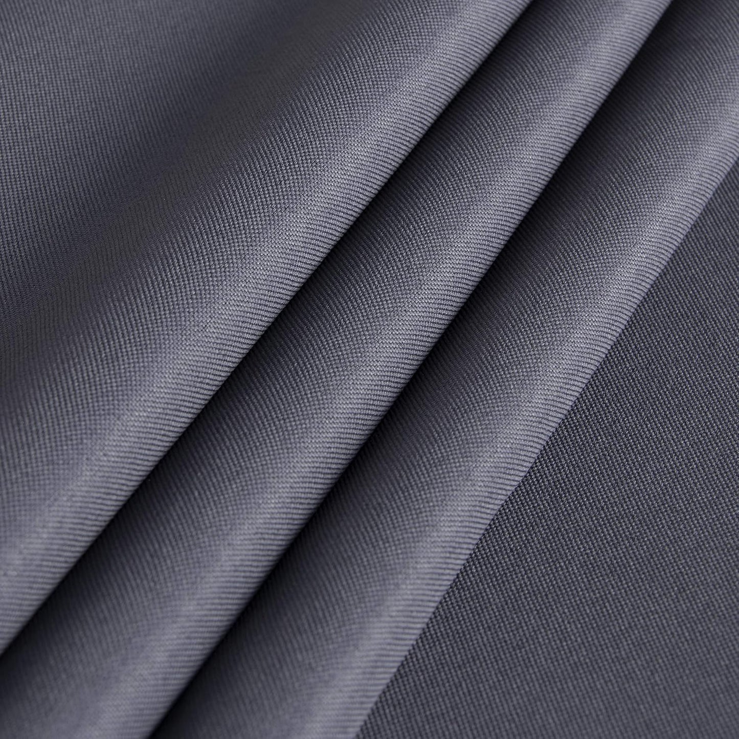 sancua Rectangle Tablecloth - 90 x 156 Inch - Water Resistant Spill Proof Washable Polyester Table Cloth, Decorative Fabric Table Cover for Dining Tables, Buffet Parties and Camping, Grey