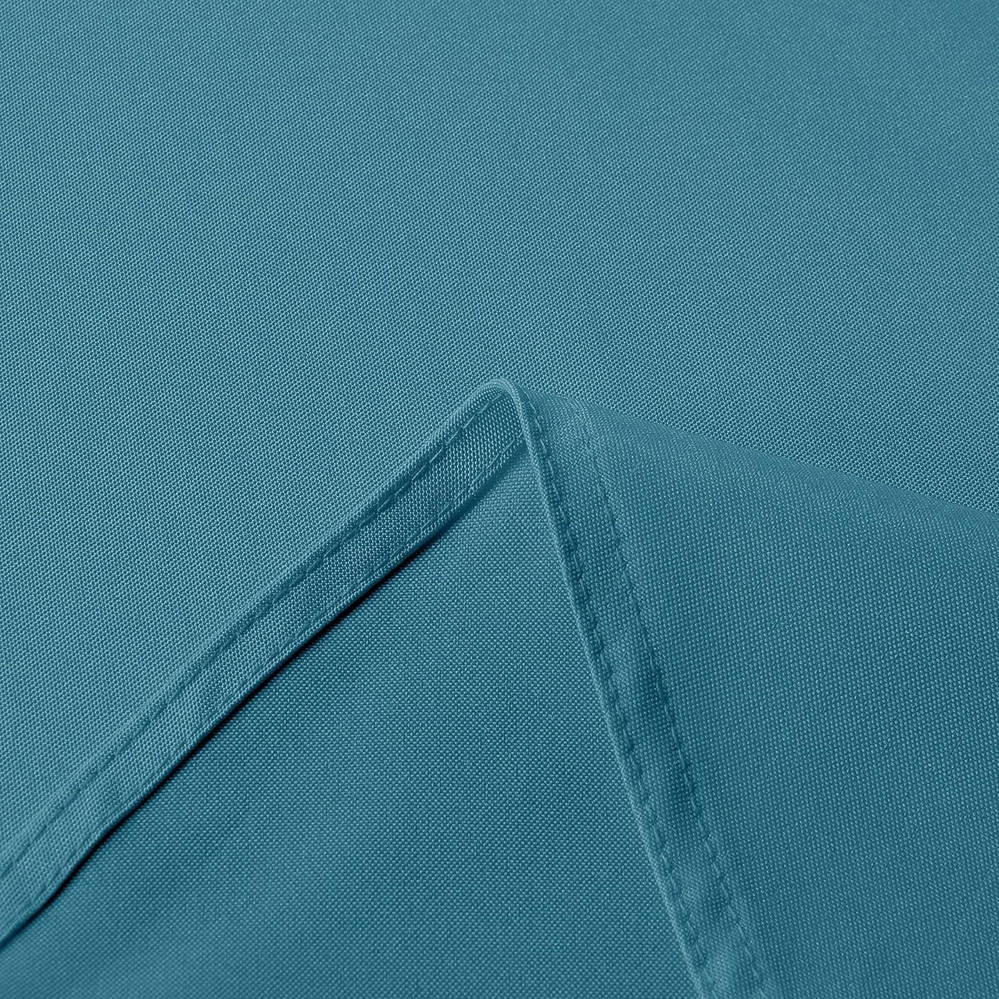 sancua Rectangle Tablecloth - 70 x 120 Inch - Stain and Wrinkle Resistant Washable Polyester Table Cloth, Decorative Fabric Table Cover for Dining Tables, Buffet Parties and Camping, Teal